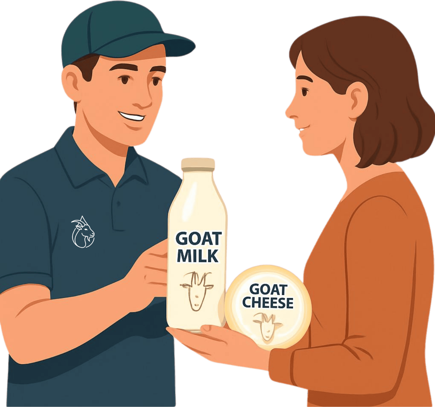 Local goat milk delivery